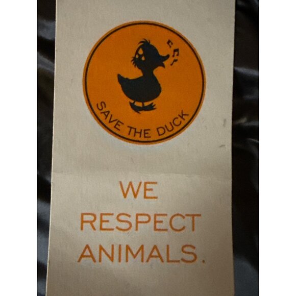 Save The Duck Women's Aimie Puffer Jacket in Black Size 7/XXL New with Tag - Picture 5 of 7